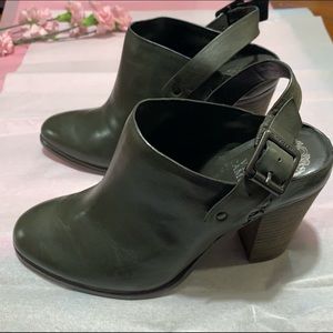 Vince Camuto Slip on Booties with Back Straps Sz 6.5